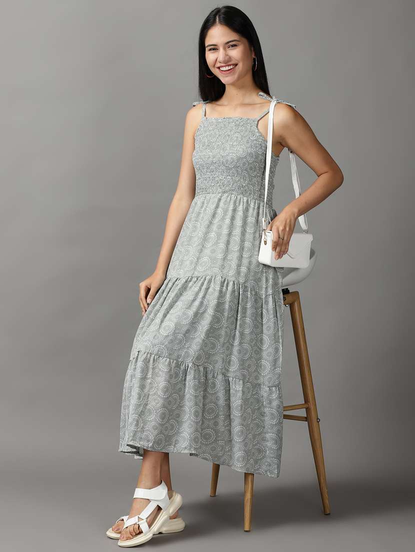women's tiered dress quirky dress - 18659084 - Standard Image - 3