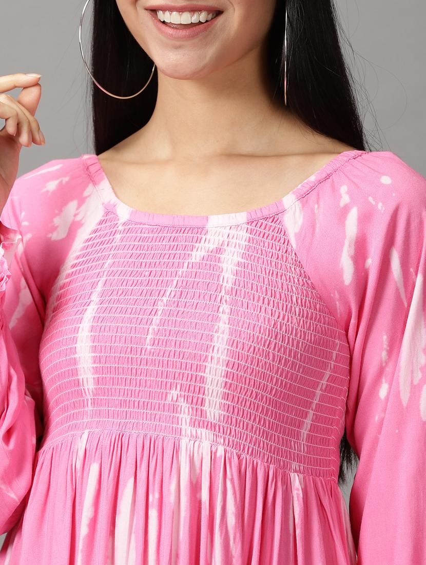 women's tiered dress polka dots dress - 18659088 - Standard Image - 5