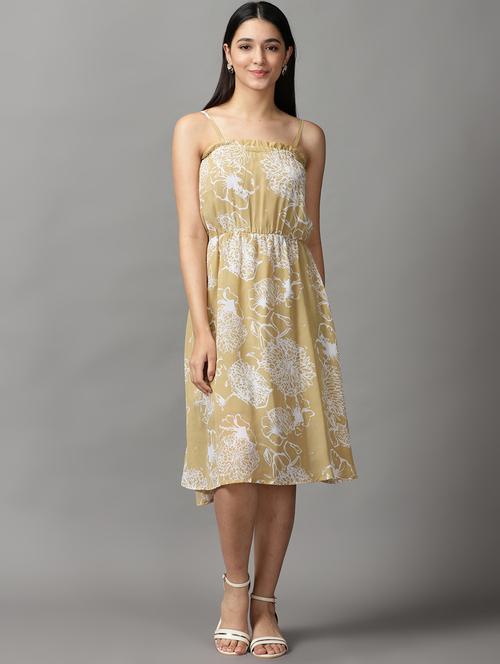 women's fit & flare floral dress - 18659098 -  Standard Image - 0
