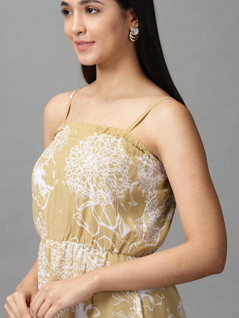 women's fit & flare floral dress - 18659098 - Standard Image - 5