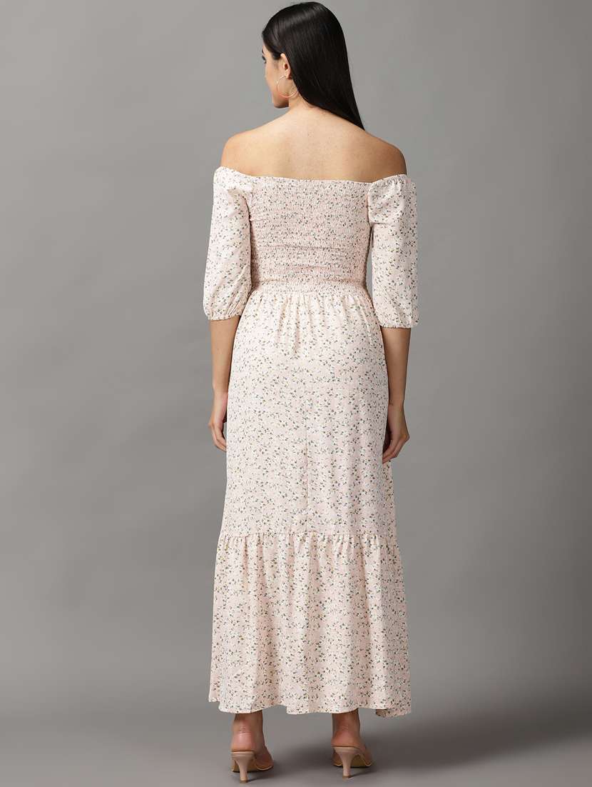 women's tiered dress floral dress - 18659123 -  Standard Image - 3