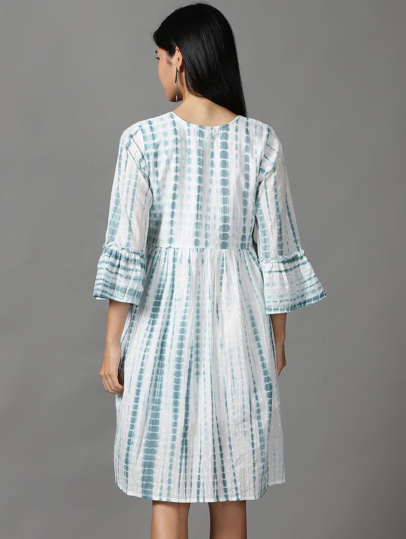 women's fit & flare floral dress - 18659146 - Standard Image - 3