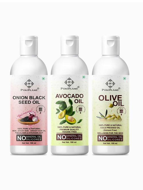 pack of 3 hair oil combo - 18675928 - Standard Image - 0