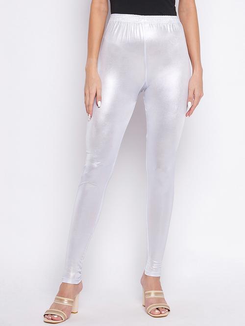 silver nylon leggings - 18677891 - Standard Image - 0