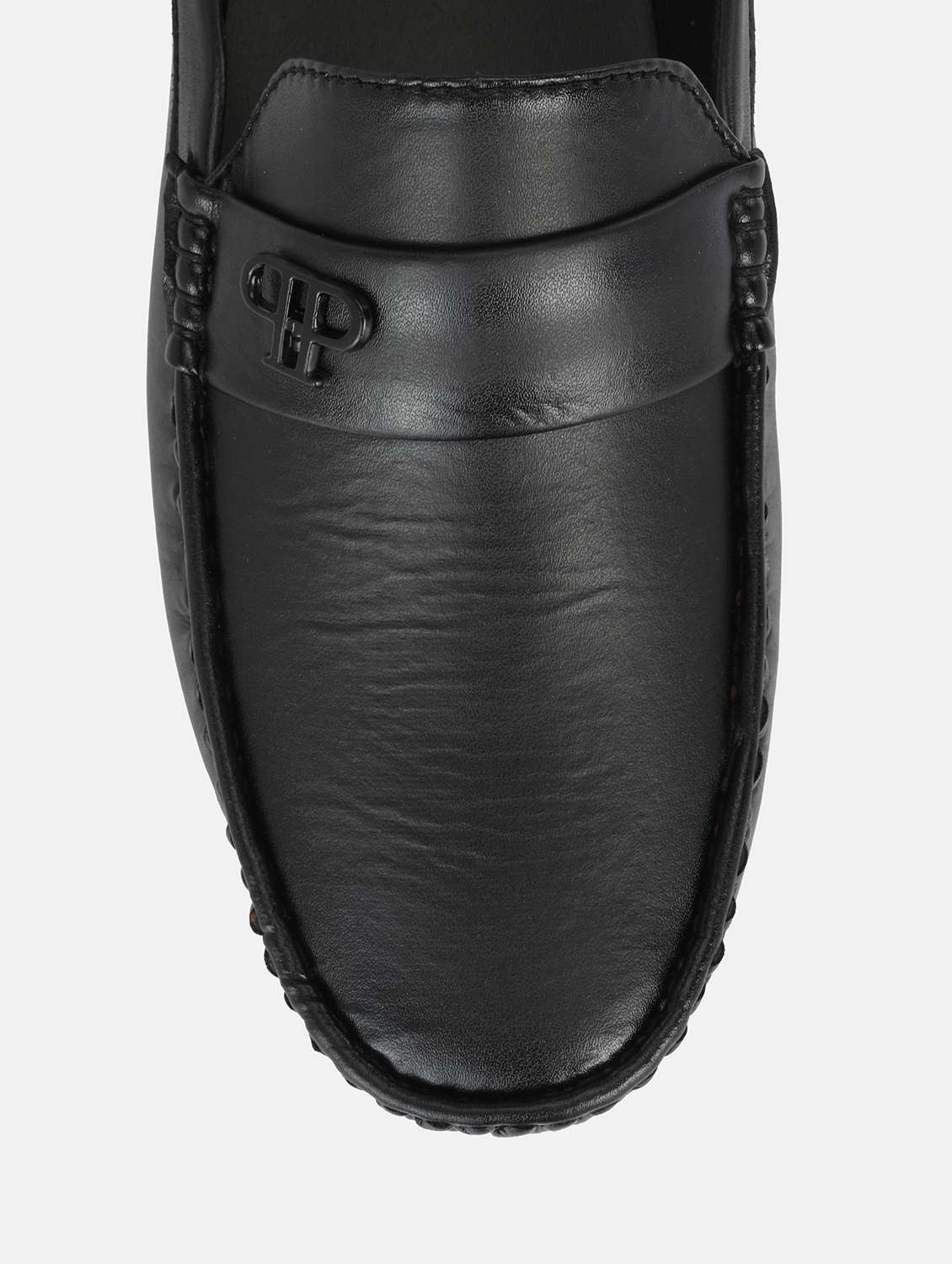 mens black slip on loafer - 18680486 -  Standard Image - 3