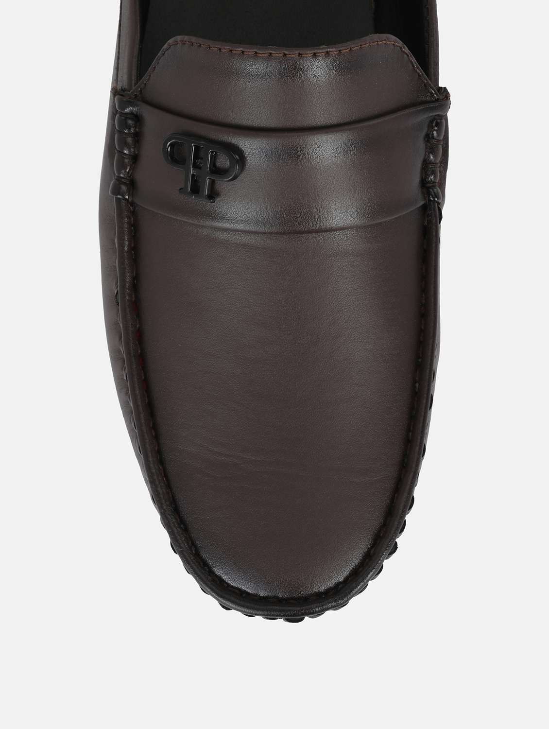 mens brown slip on loafer - 18680487 -  Standard Image - 3