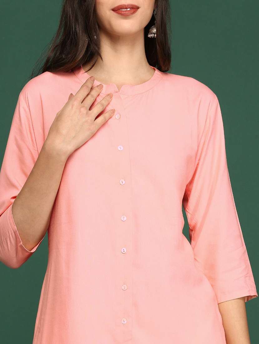 women's straight kurta - 18682904 - Standard Image - 5