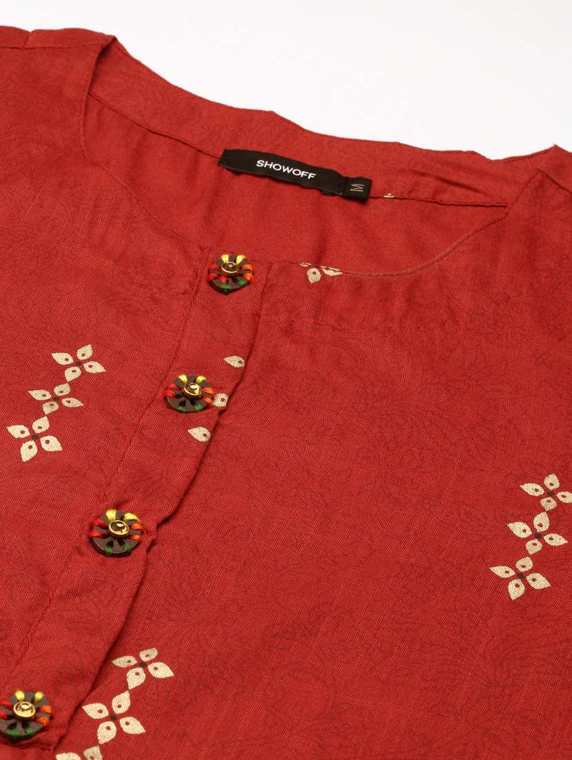 women's straight kurta - 18682913 -  Standard Image - 5