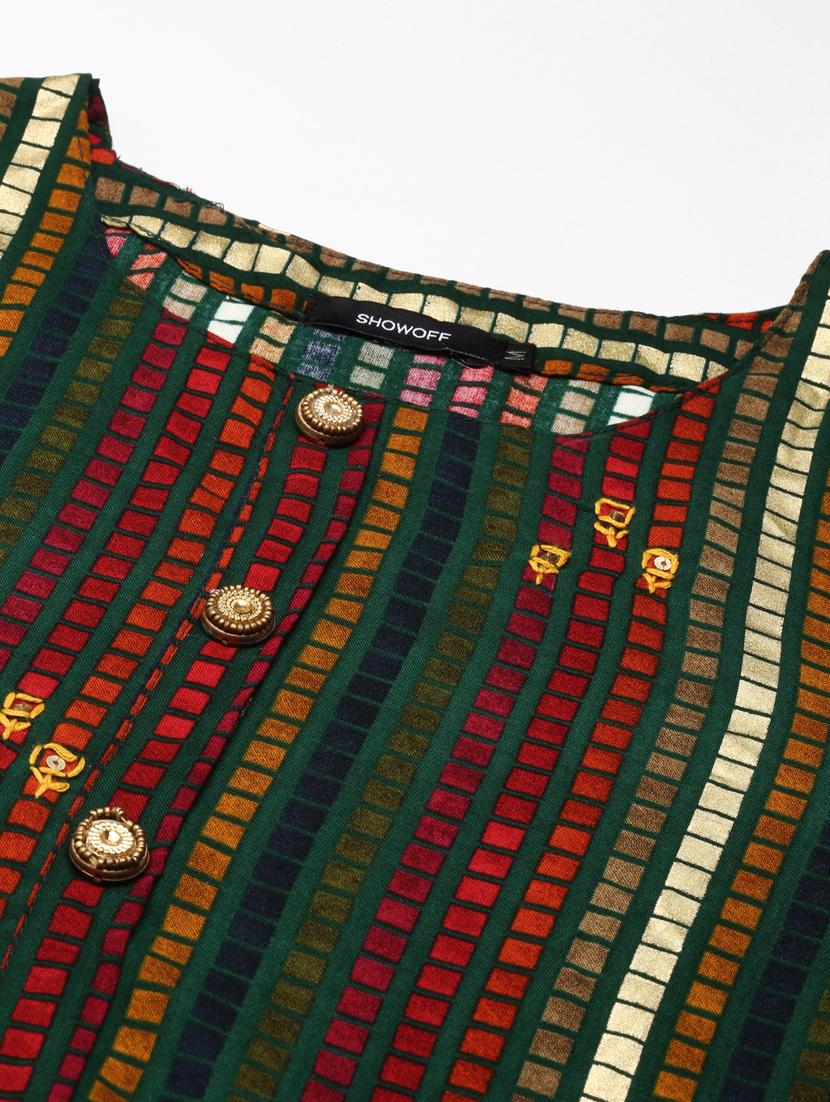 women's straight kurta - 18682918 - Standard Image - 5