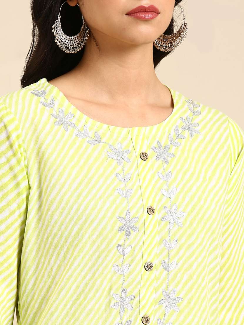 women's straight kurta - 18682983 -  Standard Image - 3