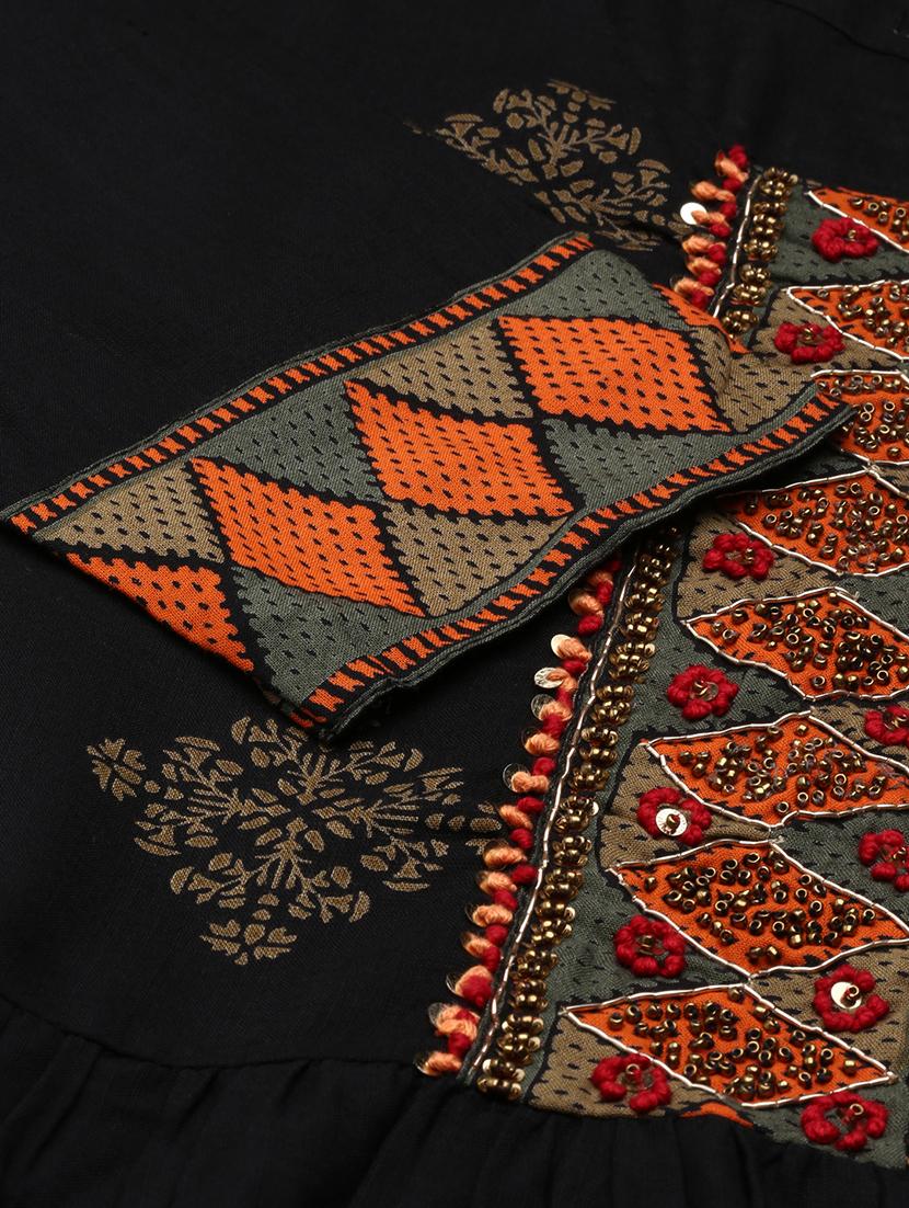 women's flared kurta - 18683075 - Standard Image - 3