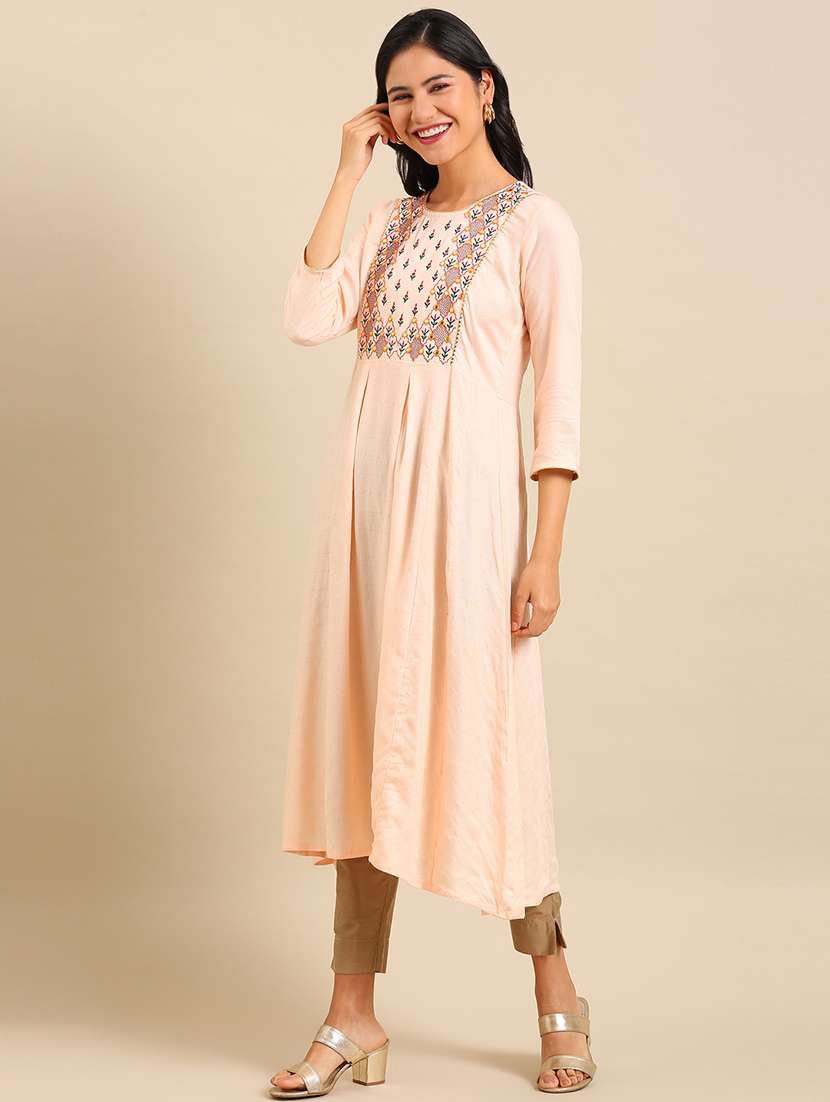 women's flared kurta