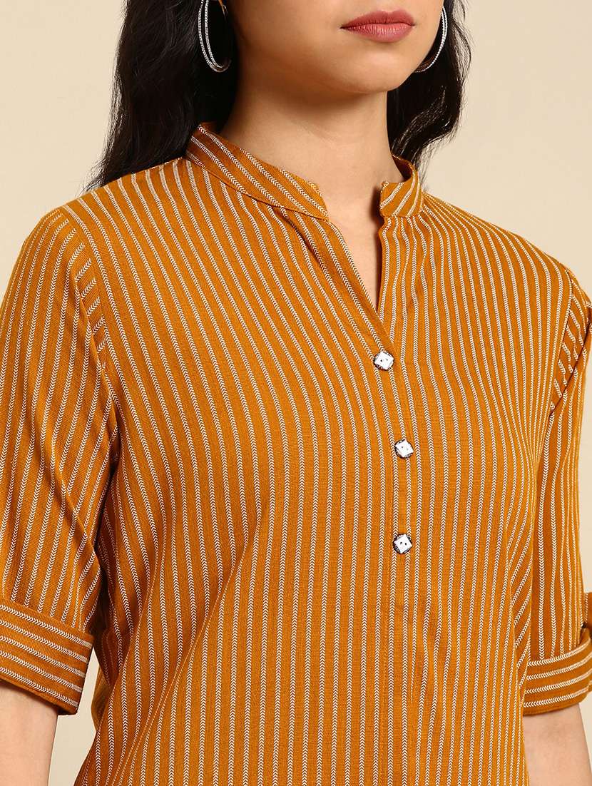 women's straight kurta - 18683082 -  Standard Image - 3