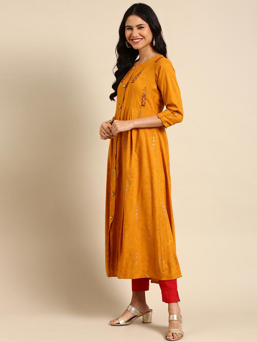 women's a-line kurta - 18683109 -  Zoom Image - 0