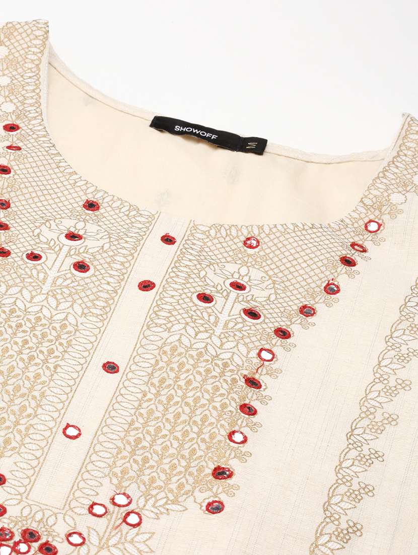women's straight kurta - 18683114 -  Standard Image - 5