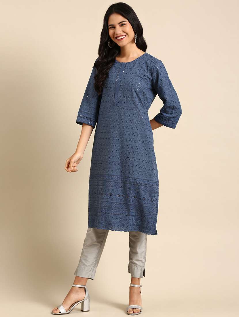 women's straight kurta