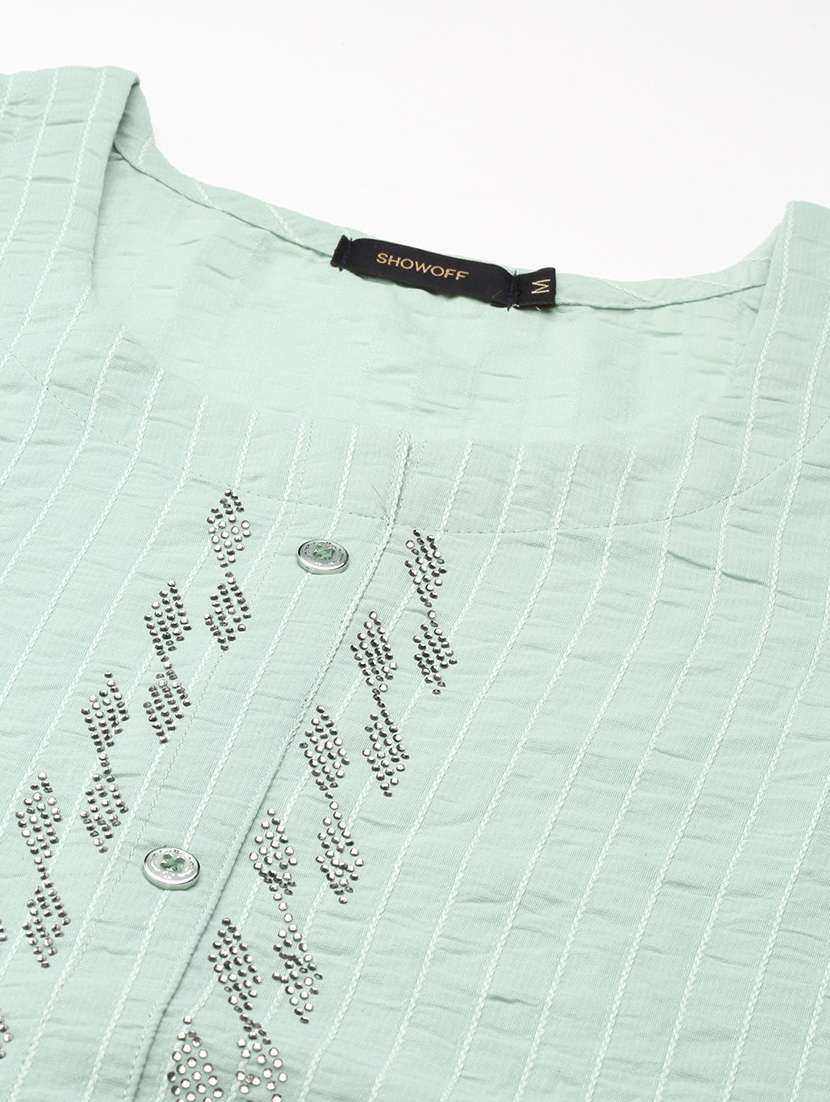 women's front slit kurta - 18683131 -  Standard Image - 5