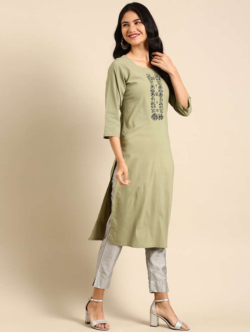 women's straight kurta