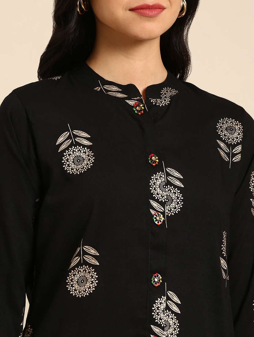women's straight kurta - 18683168 -  Standard Image - 3