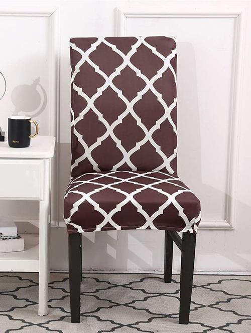 elastic chair cover stretch removable washable short dining chair cover protector seat slipcover -set of 1 - 18684755 - Standard Image - 0