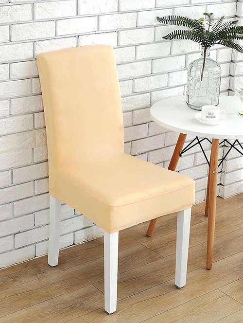 elastic chair cover stretch removable washable short dining chair cover - 18684936 - Standard Image - 0