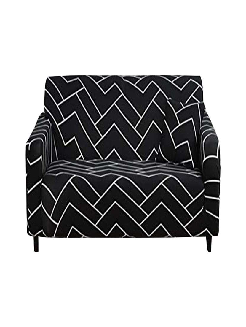 printed sofa cover