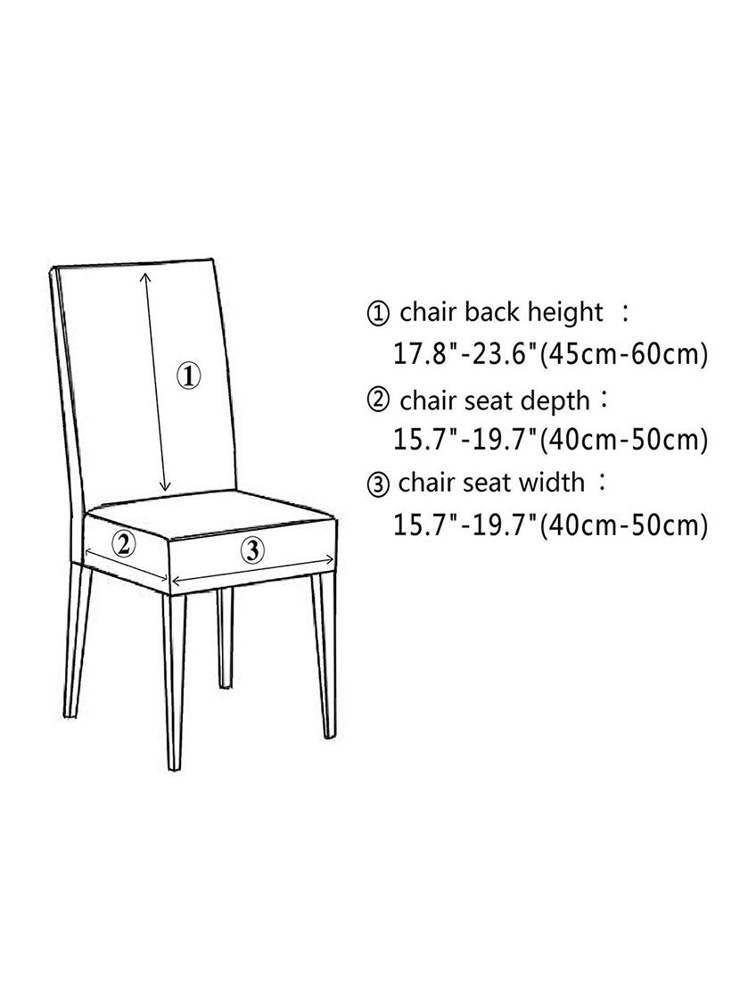 printed chair cover combo - 18685421 - Standard Image - 3