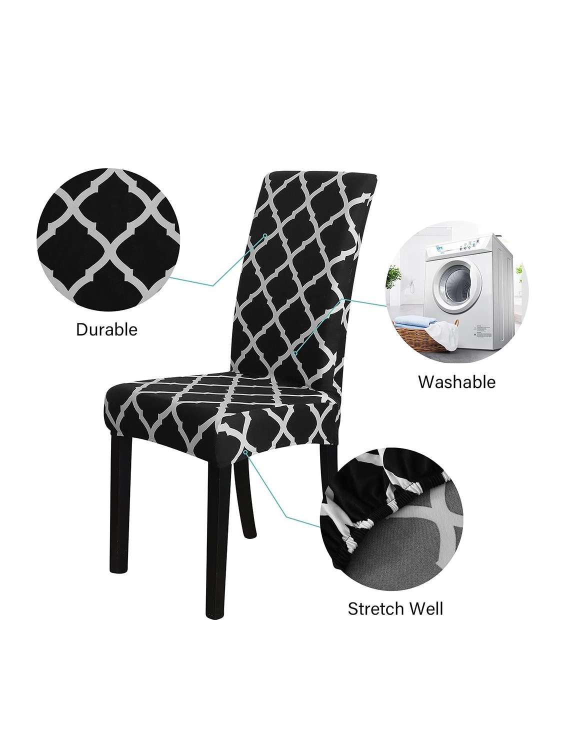printed chair cover combo - 18685456 -  Standard Image - 3