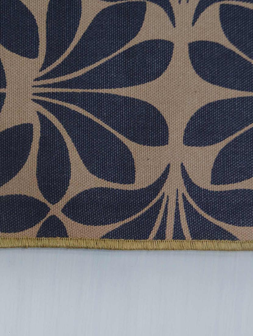 r home tablecloth 6 - 10 seater, large dining table, heavy eco printed blue beige cotton fabric, - 18686856 - Standard Image - 3