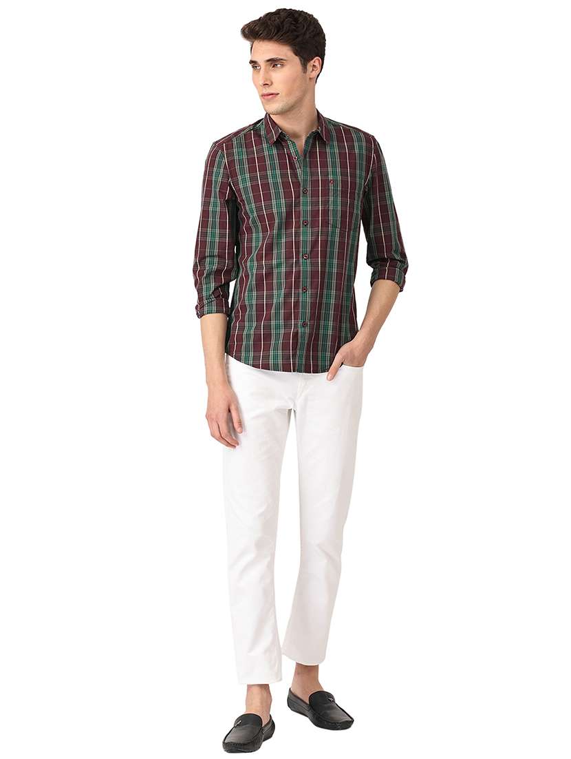 mens checks casual shirt - 18686934 -  Standard Image - 3