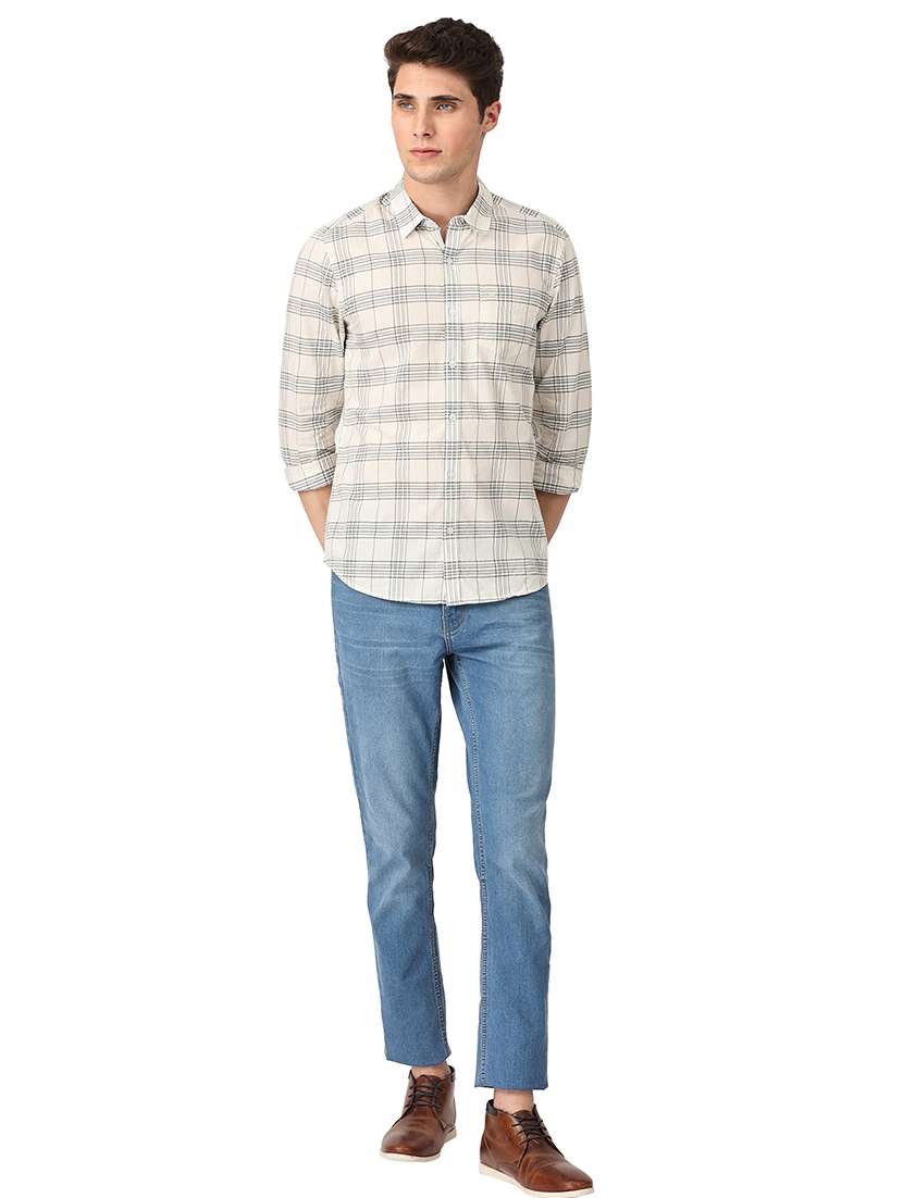 mens checks casual shirt - 18686936 -  Standard Image - 3