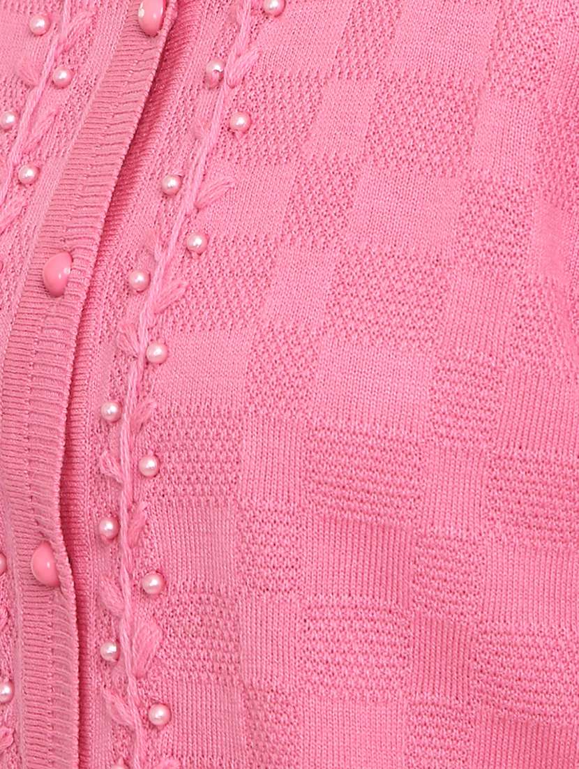 Button Up Wool Cardigan - 18687953 -  Standard Image - 5