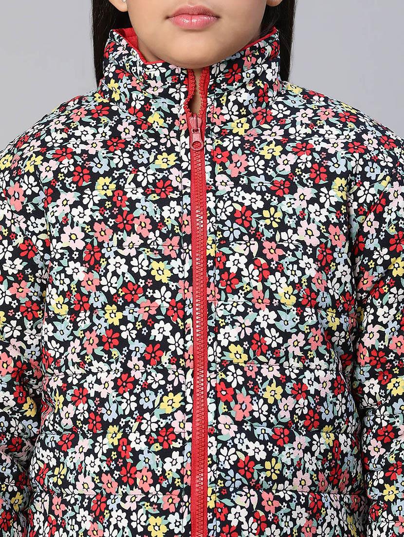 reversible printed quilted jacket - 18688368 - Standard Image - 8