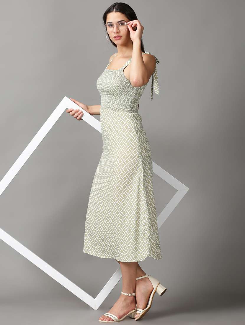 women's geometric dress - 18688457 - Standard Image - 3