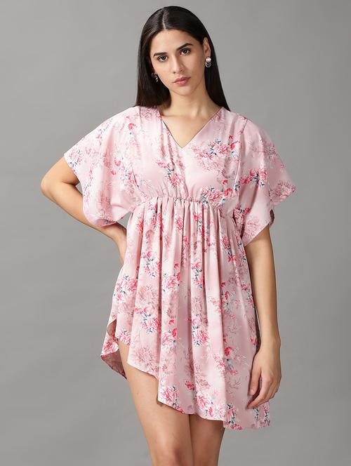 women's asymmetric floral dress - 18688465 -  Standard Image - 0