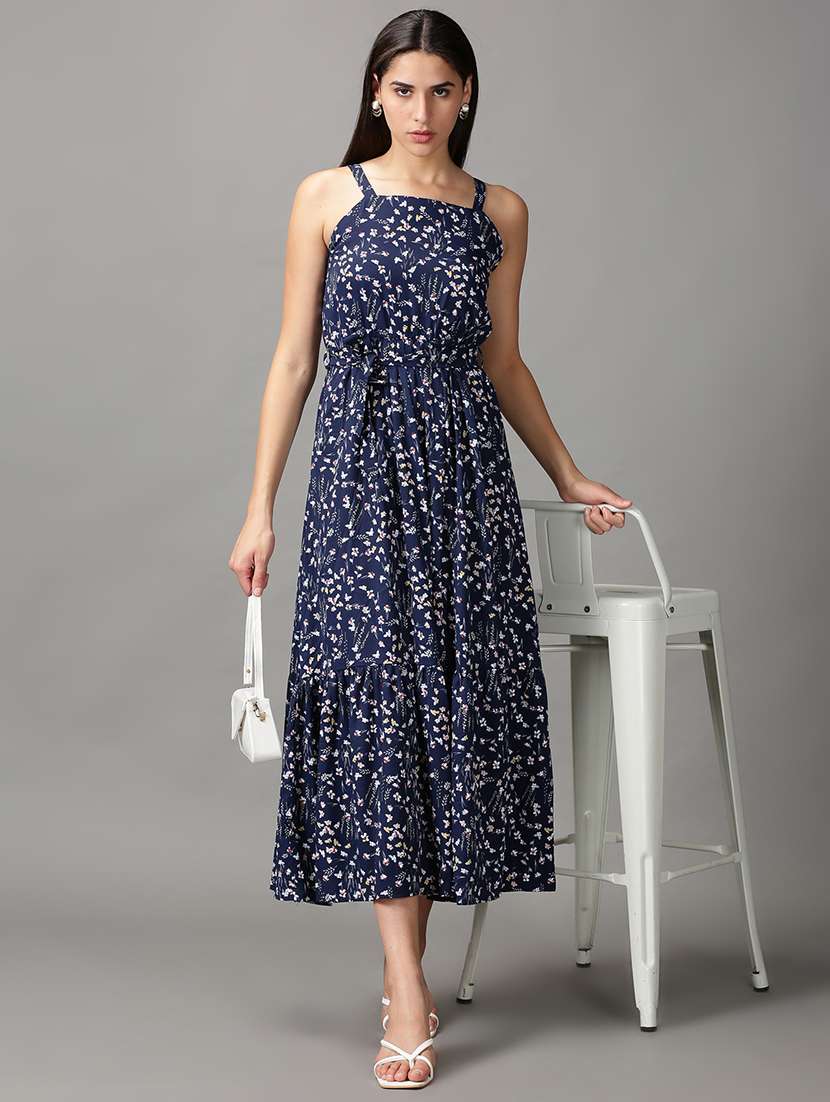 women's tiered dress floral dress - 18688476 -  Standard Image - 3