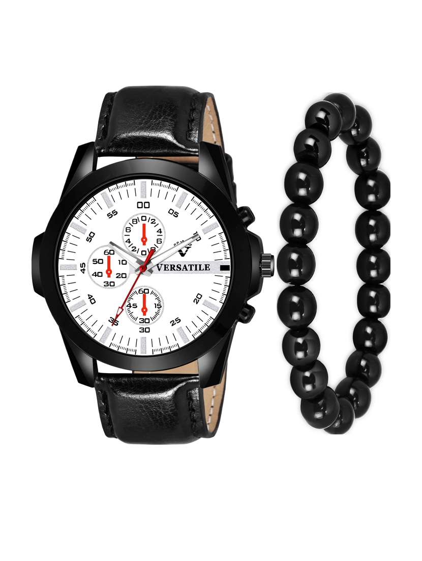 men's analog watch combo
