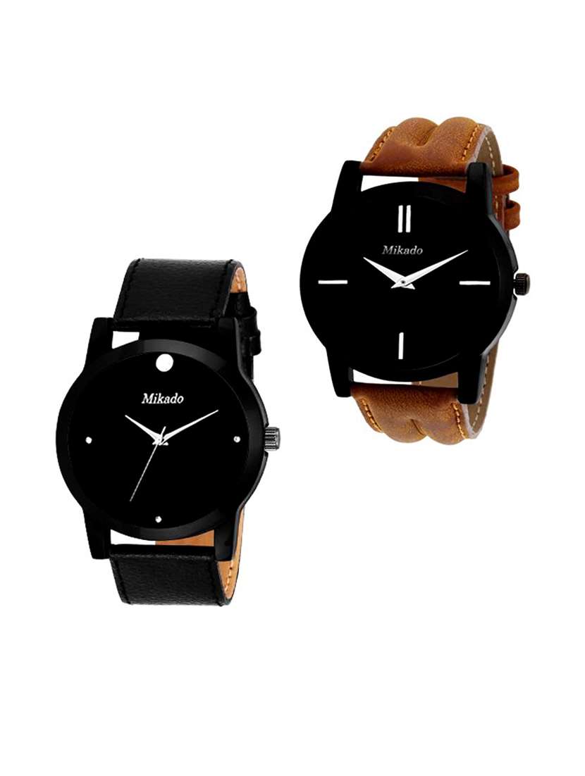 men's analog watch combo
