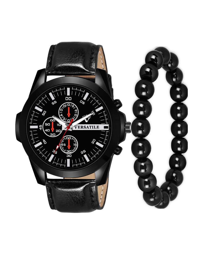 men's analog watch combo