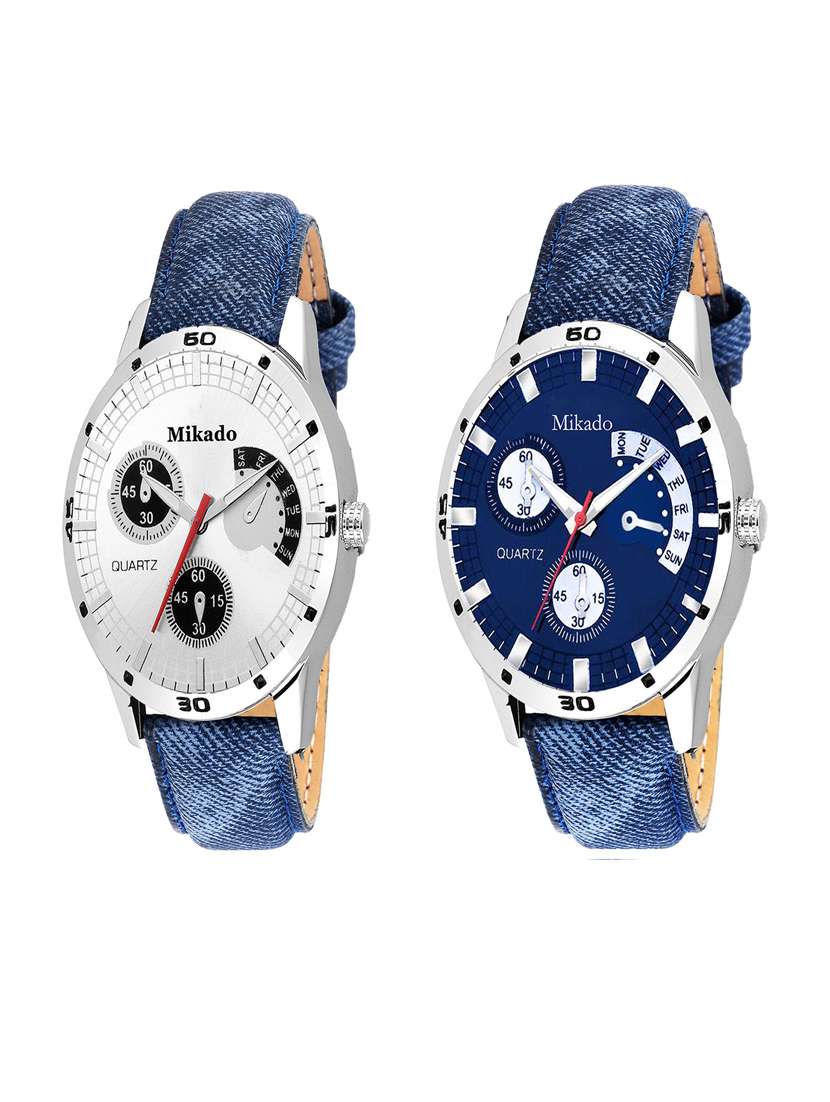 men's analog watch combo
