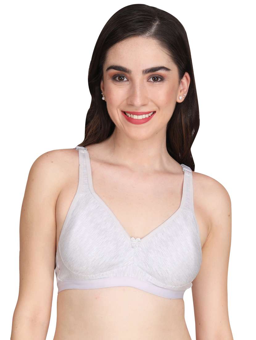 pack of 3 solid multi colored minimizer bra - 18691540 -  Standard Image - 3