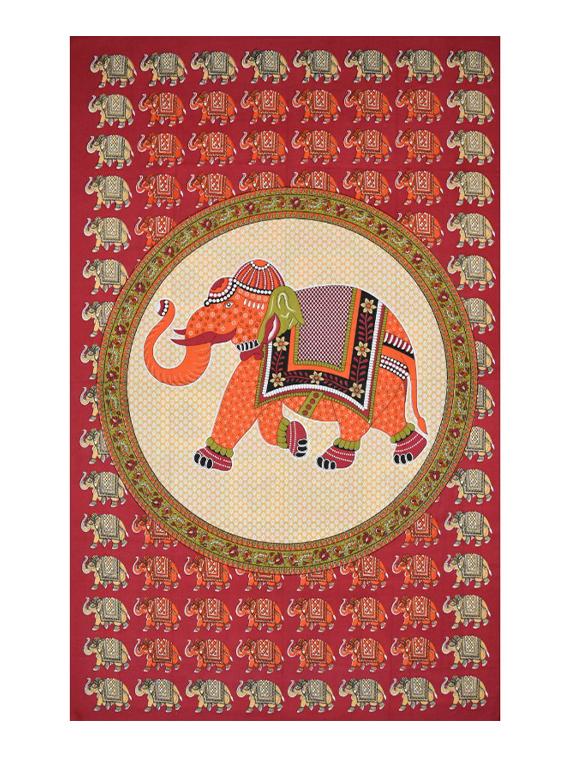 uniqchoice printed double bed sheet with 2 pillow cover - 18691692 - Standard Image - 3