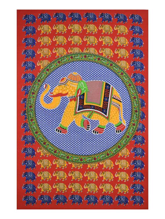 uniqchoice printed double bed sheet with 2 pillow cover - 18691693 - Standard Image - 3