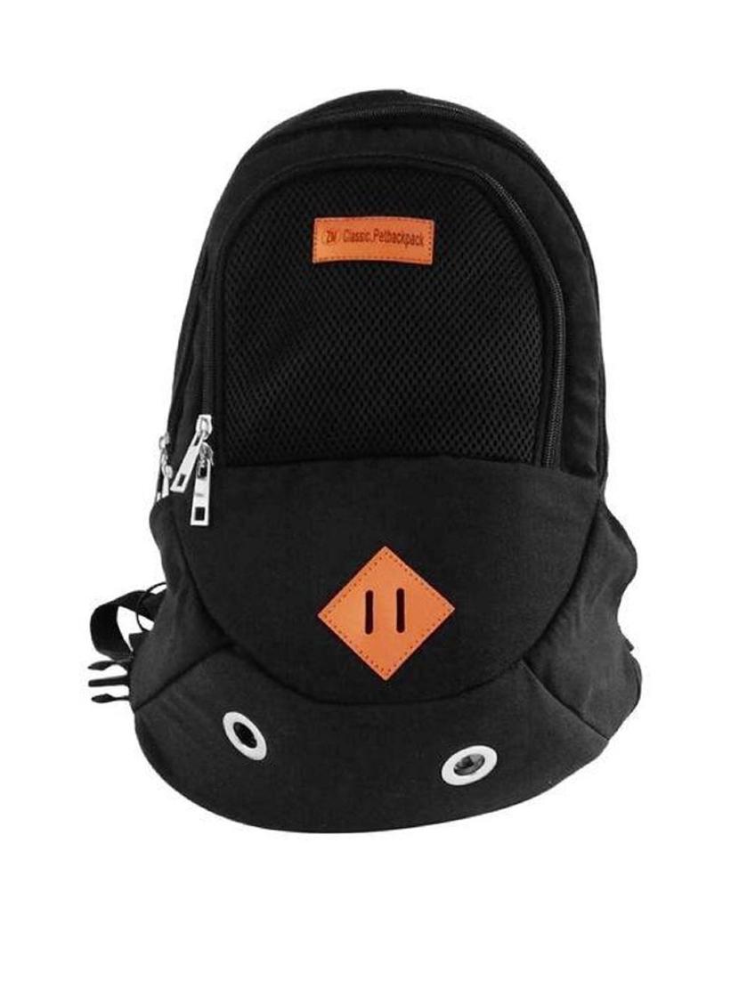 black plastic backpack  pet carrier - 18691892 -  Zoom Image - 0