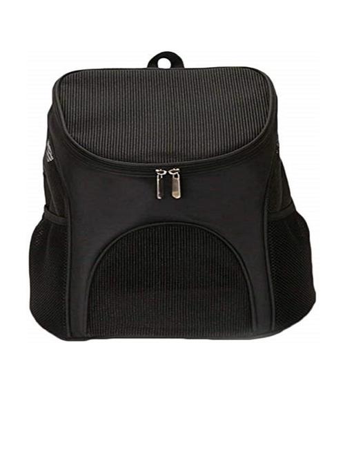 black plastic backpack pet carrier - 18691920 - Standard Image - 0