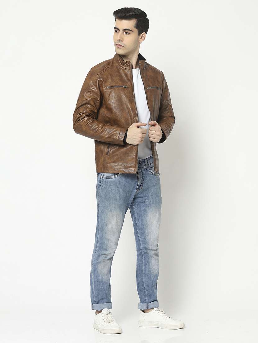 zip up casual jacket - 18692158 -  Standard Image - 3