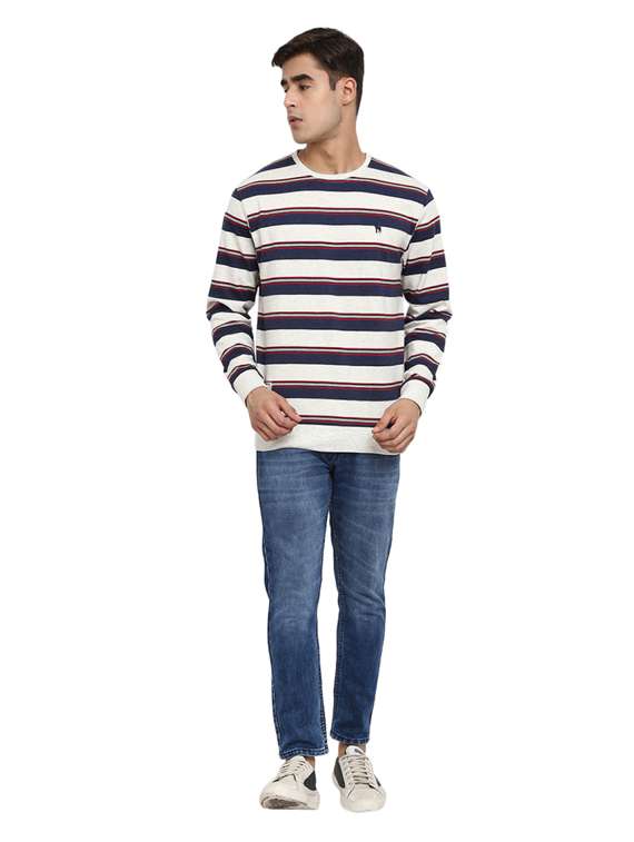 mens striped sweatshirt - 18692327 -  Standard Image - 3