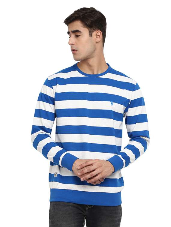 mens striped sweatshirt - 18692339 -  Zoom Image - 0