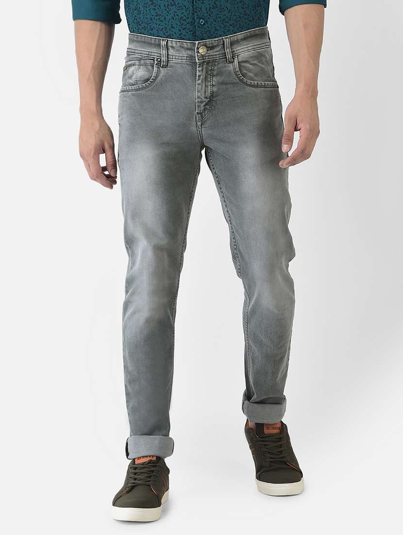 mens slim fit plain jeans