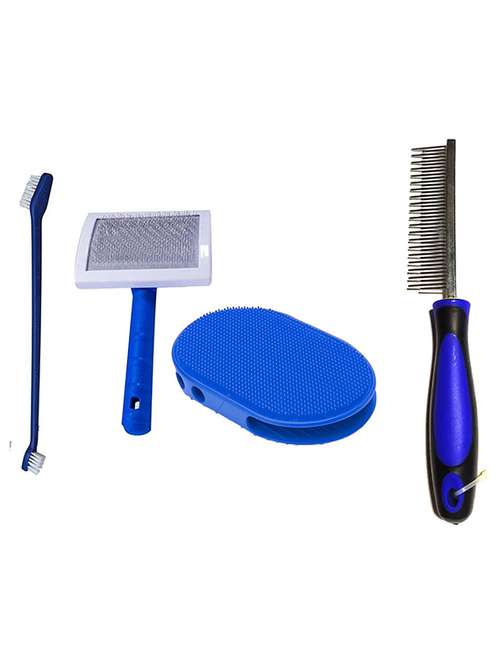 multi colored plastic pet comb brush - 18696978 -  Standard Image - 0